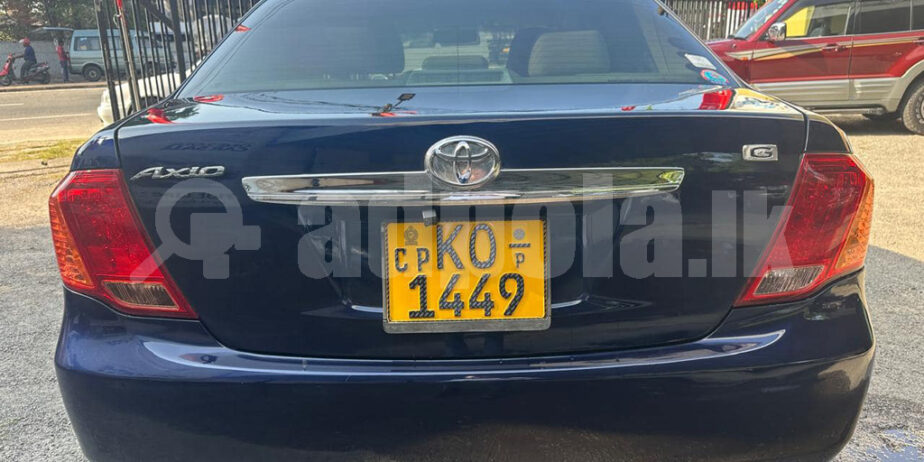Toyota Axio G Grade 2007